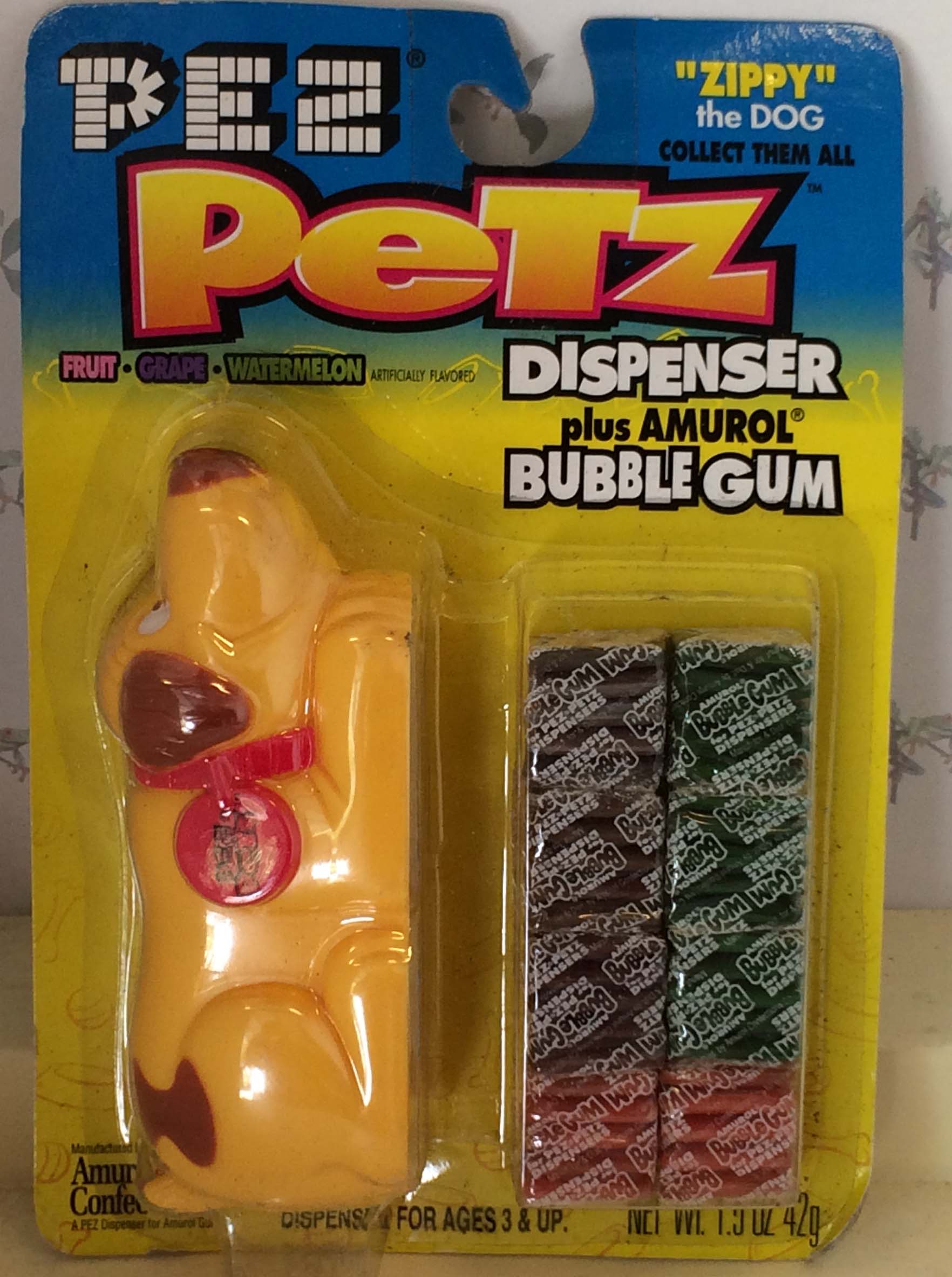 PEZ PETZ Series 1 Zippy the Dog Mint in Package eBay